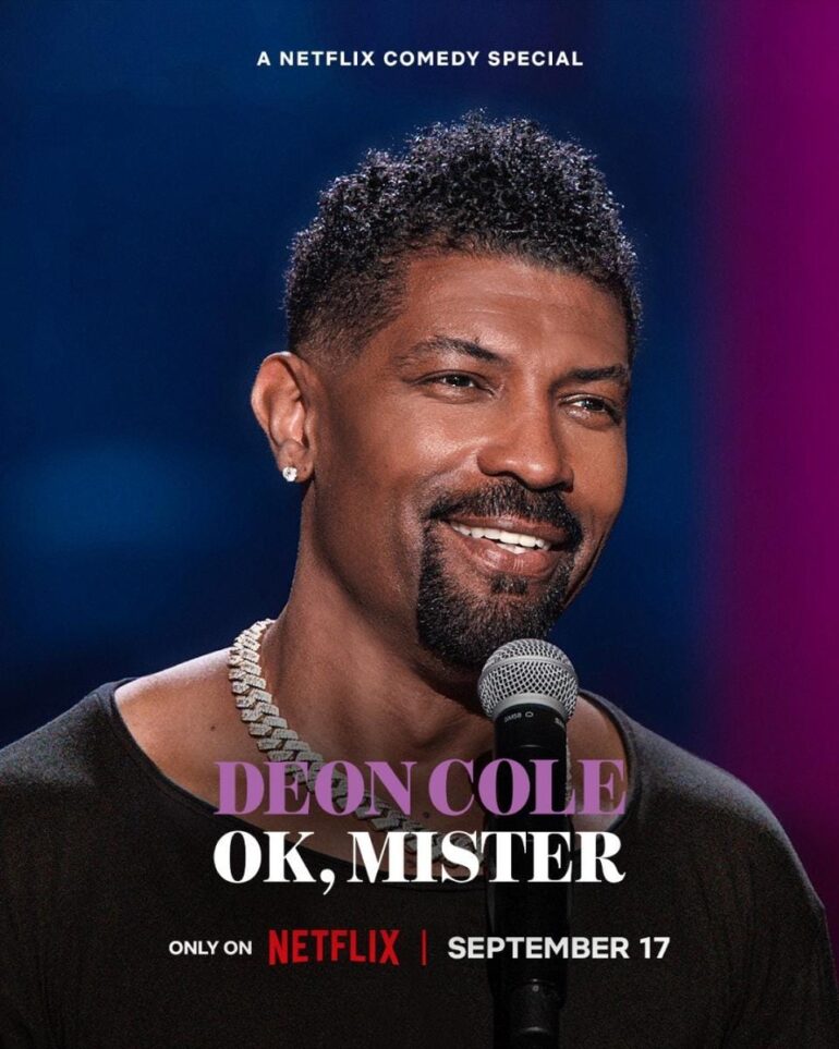 “Ok, Mister”: Especial de Stand-Up de Deon Cole na Netflix a partir de Los Angeles