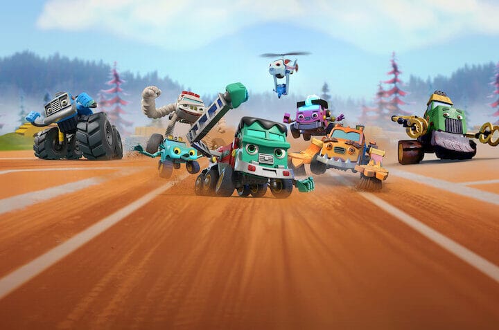 Os Incríveis Monsterwheelies - Netflix