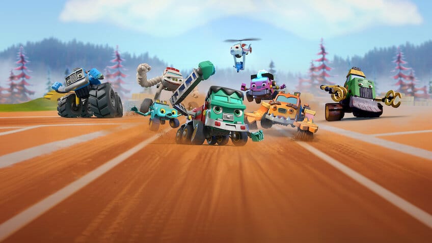 Os Incríveis Monsterwheelies - Netflix