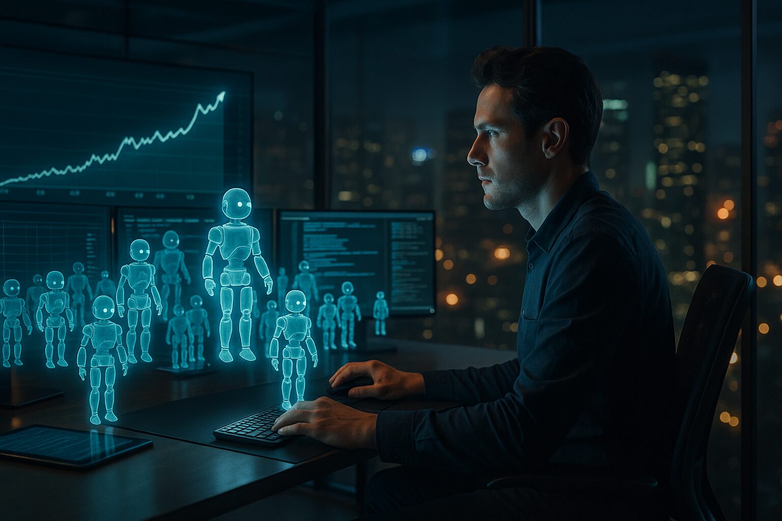 E se a sua startup fosse apenas você e 10.000 bots? Como tornar-se um unicórnio sem contratar ninguém